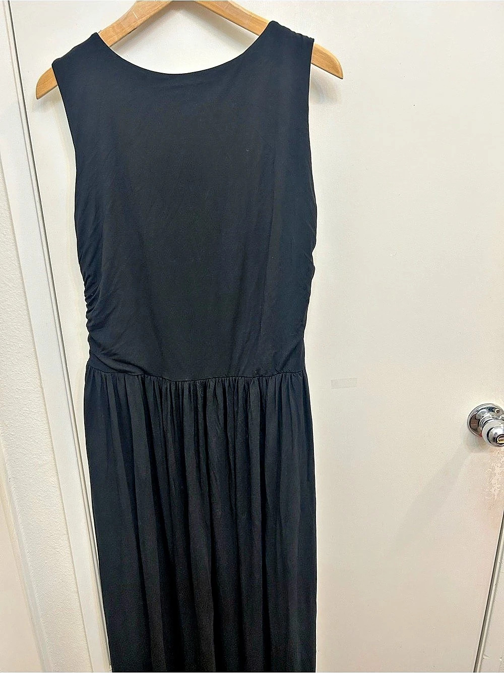 Sleeveless Maxi Dress in Black Size XL Like New